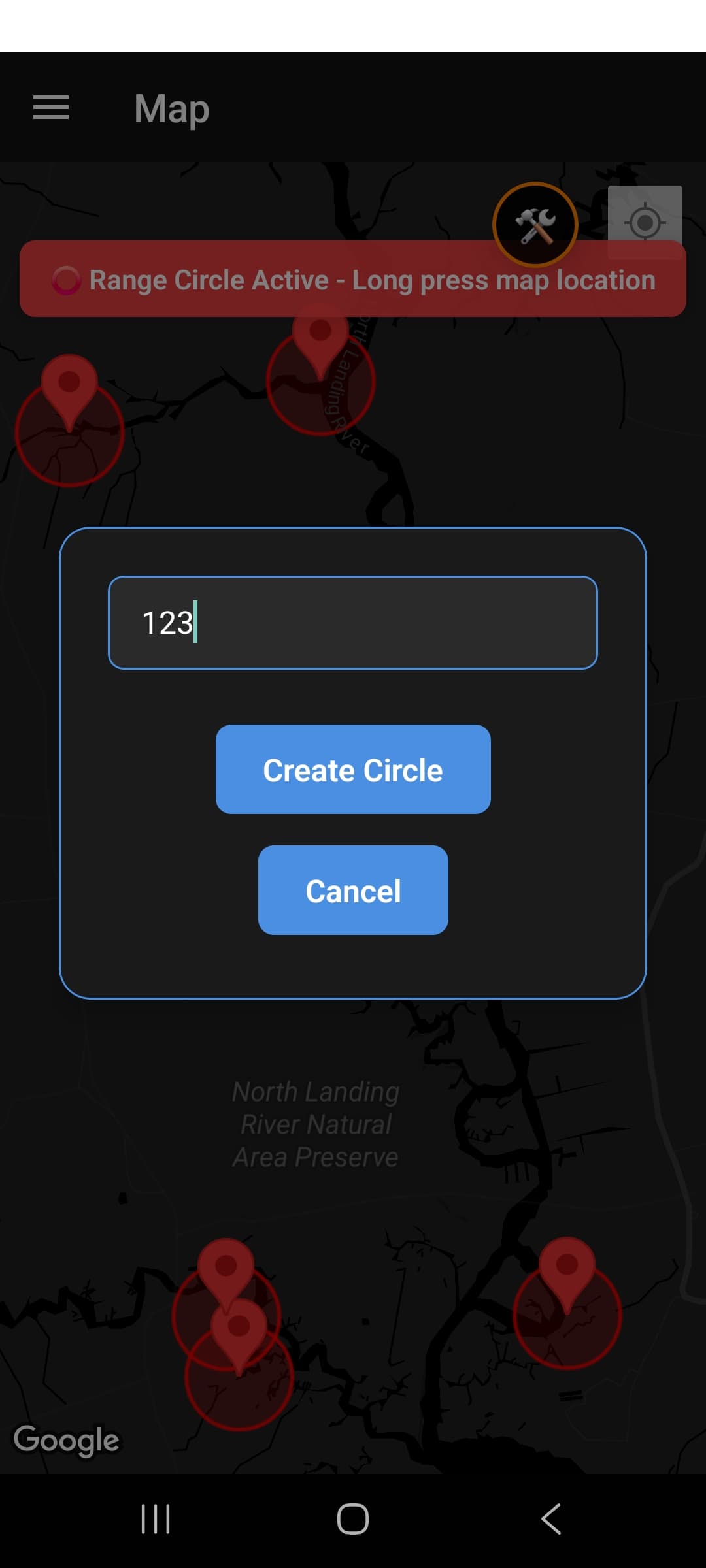 Custom Circle Tool