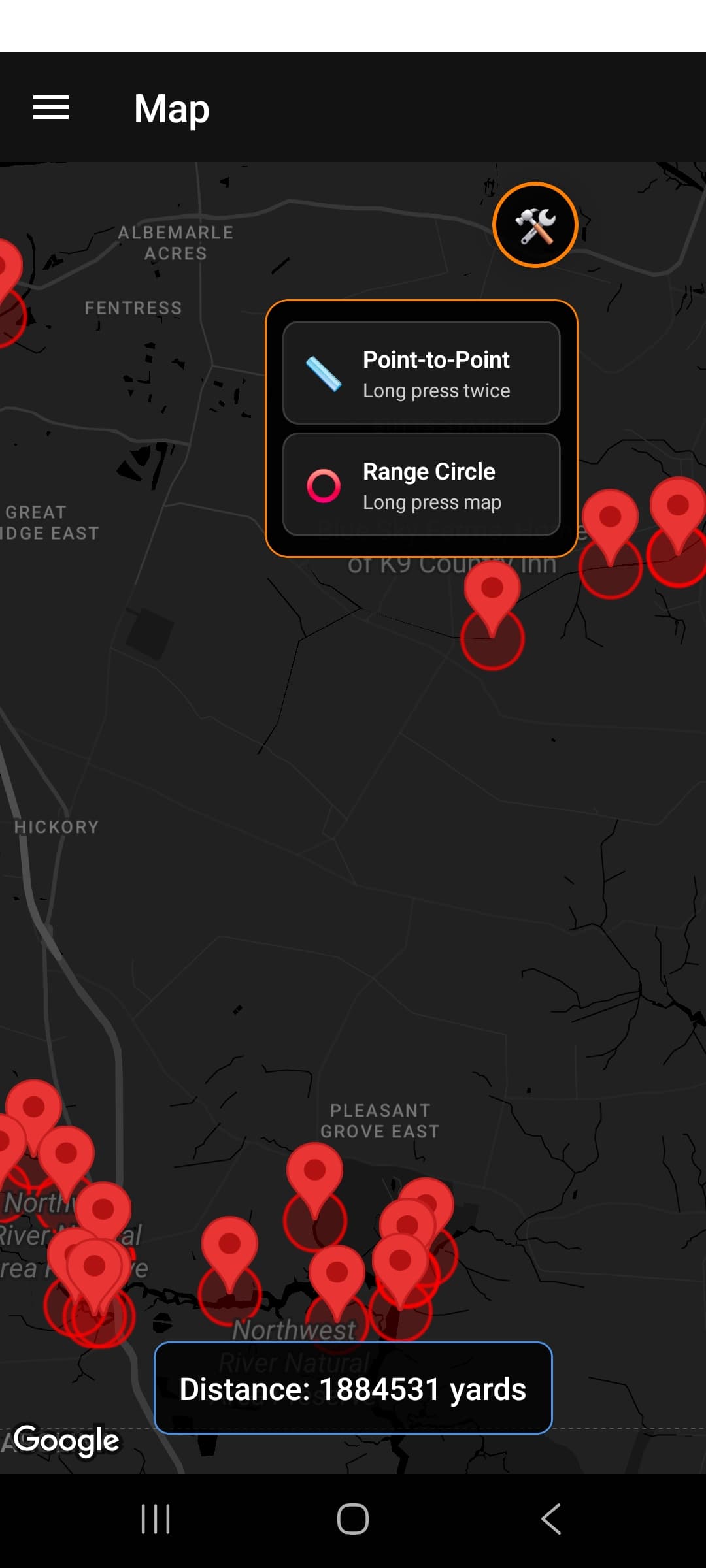 The Fowled Anchor App - Planning Tools